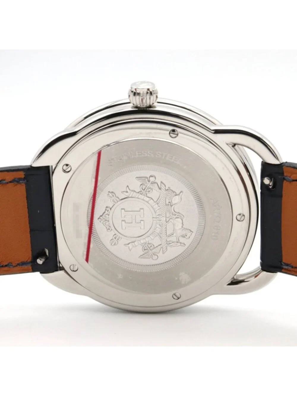 Hermes Watch Arceau 40 Blue Stainless Steel